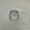 Personalized Hebrew name ring, handmade in Israel