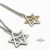 Sterling Silver Star of David Chai Pendant: Handmade Judaica Necklace, Gift from Israel - handmade in Israel