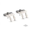 Chai cufflinks, handmade in Israel