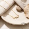 Custom 14K Gold Hebrew Name Necklace - Jewish Jewelry, Handmade in Israel - handmade in Israel