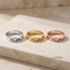 Personalized Hebrew blessing band, handmade in Israel
