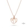 Heart Chai pendant, handmade in Israel