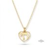 Heart Chai pendant, handmade in Israel