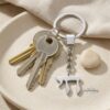 Chai keychain, handmade in Israel
