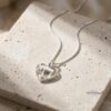 Heart Chai pendant, handmade in Israel