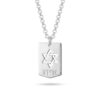 Personalized Hebrew Name Star of David Necklace, Sterling Silver Jewish Pendant - handmade in Israel