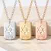 Personalized Hebrew Name Star of David Necklace, Sterling Silver Jewish Pendant - handmade in Israel