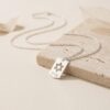 Personalized Hebrew Name Star of David Necklace, Sterling Silver Jewish Pendant - handmade in Israel