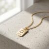 Personalized Hebrew Name Star of David Necklace, Sterling Silver Jewish Pendant - handmade in Israel