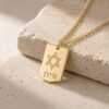 Personalized Hebrew Name Star of David Necklace, Sterling Silver Jewish Pendant - handmade in Israel
