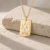 Personalized Hebrew Name Star of David Necklace, Sterling Silver Jewish Pendant - handmade in Israel