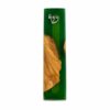 Green and White Epoxy Olive Wood Mezuzah Case, 15cm Jewish Doorpost, Made in Israel - handmade in Israel