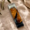 Olive wood mezuzah case, modern Judaica made in Israel