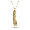 Eshet Chayil Necklace Sterling Silver, Woman of Valor Scroll Pendant 38mm, Gold or Rose - handmade in Israel