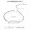 Personalized kids ID bracelet, made in Israel