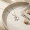 14K Gold Chai Star of David Necklace, Handmade Israeli Jewish Pendant - handmade in Israel