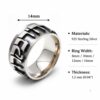 Hebrew name ring, handmade in Israel