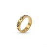 Personalized 925 Sterling Silver Hebrew Engraved Ring, Custom Bible Verse or Name - handmade in Israel