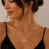 Sterling Silver Am Yisrael Chai Necklace, Hammered Hebrew Judaica - handmade in Israel