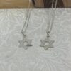 Engraved Star of David pendant, handmade in Israel