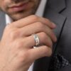 Personalized 925 Sterling Silver Hebrew Engraved Ring, Custom Bible Verse or Name - handmade in Israel