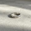 Personalized 925 Sterling Silver Hebrew Engraved Ring, Custom Bible Verse or Name - handmade in Israel