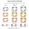 Personalized Hebrew verse ring, handmade in Israel