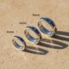 Personalized Hebrew verse ring, handmade in Israel