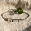 Personalized Hebrew Name Bracelet for Men, Stainless Steel Dad Gift - handmade in Israel