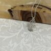 Sterling Silver Hamsa Necklace, 18mm Openwork Pendant, Gold Plated Finish, Handmade Israel - handmade in Israel