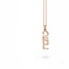 Personalized Hebrew Name Necklace, Sterling Silver or Gold-Plated Pendant, Bat Mitzvah Gift - handmade in Israel