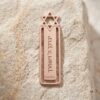 Personalized Star of David bookmark, handmade in Israel