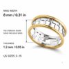 Two Tone Sterling Silver 14K Gold Hebrew Name Ring, Personalized Judaica - handmade in Israel