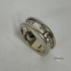 14K Solid Gold Hebrew Ring, Personalized Jewish Wedding Band - handmade in Israel