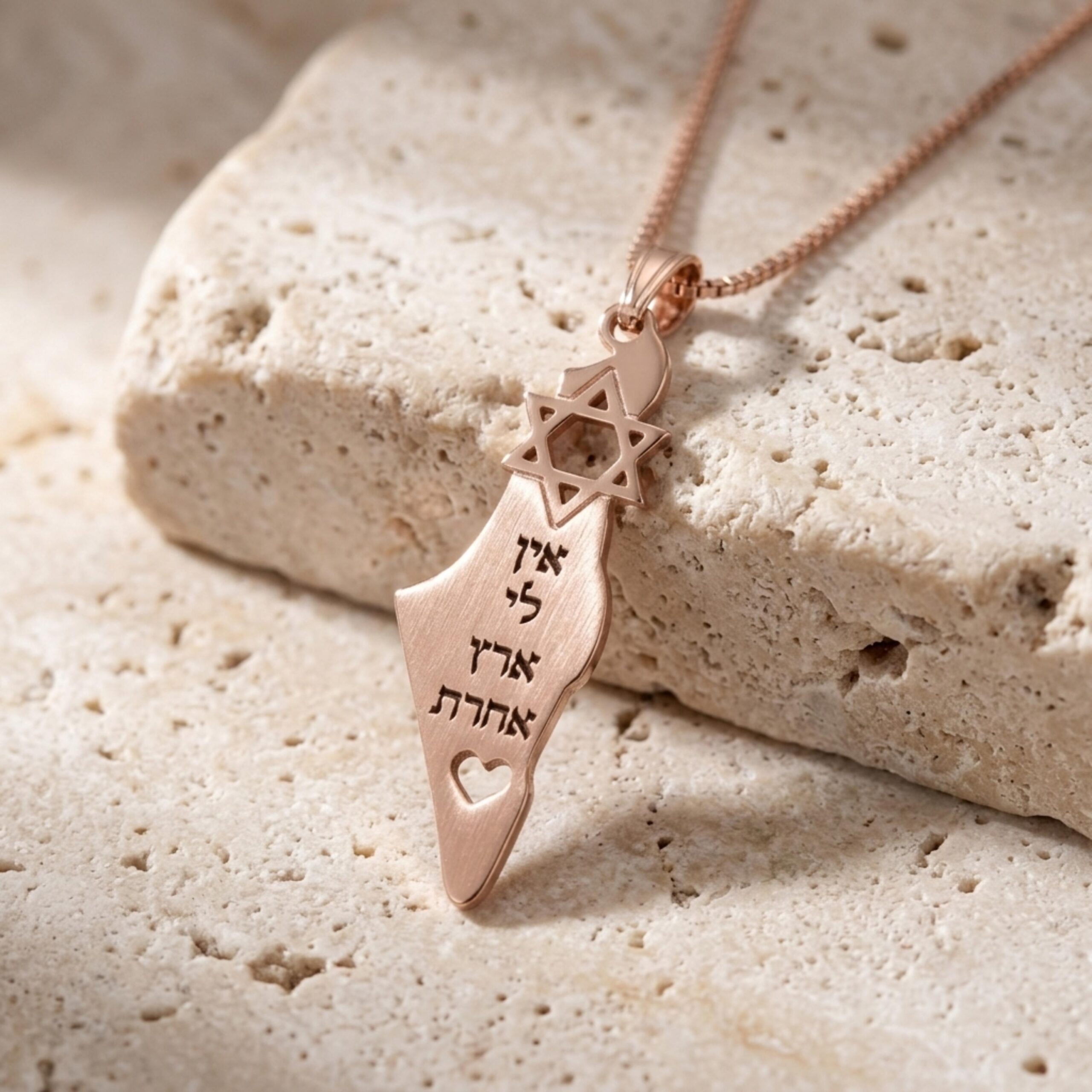 Israel Map Necklace Sterling Silver, Star of David, No Other Country or Custom Engraving Israel Map Necklace Sterling Silver, Star of David, No Other Country or Custom Engraving