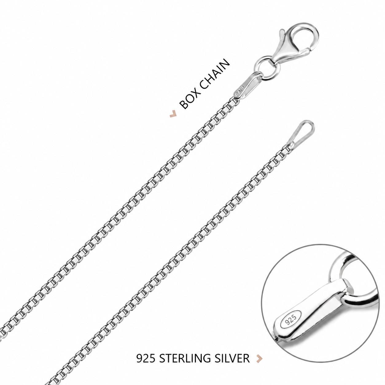 Sterling Silver Chain Only, Box, Rolo, Figaro, Cuban, Paperclip or Rope Sterling Silver Chain Only, Box, Rolo, Figaro, Cuban, Paperclip or Rope