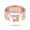 Personalized Hebrew name ring, handmade in Israel