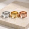 Personalized Hebrew name ring, handmade in Israel