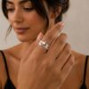 Personalized Hebrew name ring, handmade in Israel