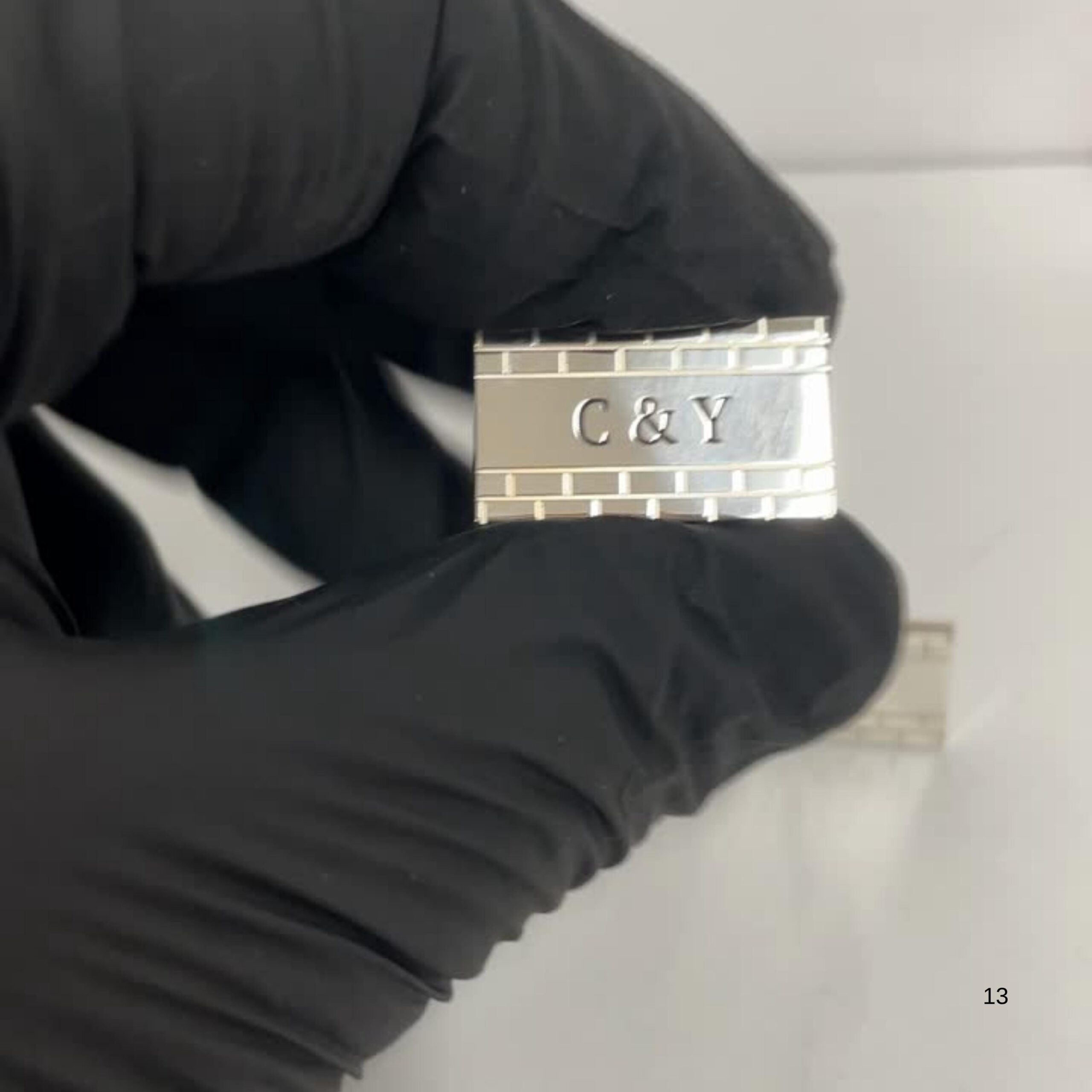 Engraved Cufflinks Sterling Silver, Custom Hebrew or English Text, Western Wall Brick Border Engraved Cufflinks Sterling Silver, Custom Hebrew or English Text, Western Wall Brick Border