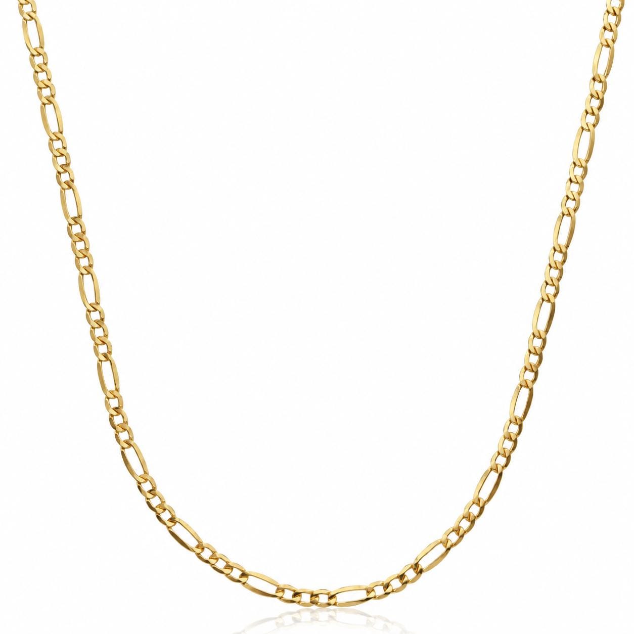 Sterling Silver Chain Only, Box, Rolo, Figaro, Cuban, Paperclip or Rope Sterling Silver Chain Only, Box, Rolo, Figaro, Cuban, Paperclip or Rope